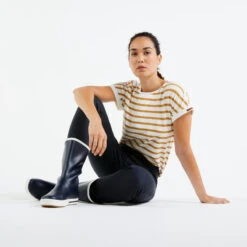 Tribord Bottes Caoutchouc Adulte SAILING 500 Navy 12 Tribord Bottes Caoutchouc Adulte SAILING 500 Navy -Pêche Produits Magasin bottes caoutchouc adulte sailing 500 navy 2