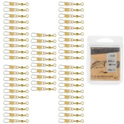 Émerillon Pêche Rolling Snap INOX BRASS SW X50 -Pêche Produits Magasin emerillon peche rolling snap inox brass sw x50 2