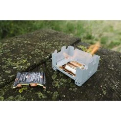 Esbit Grand Brûleur Pliable + Combustible Solide 12x14 Grammes -Pêche Produits Magasin esbit grand bruleur pliable combustible solide 12x14 grammes 3