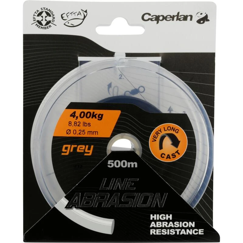 Fil De Pêche LINE ABRASION GREY 500 M 10 Fil De Pêche LINE ABRASION GREY 500 M – Image 10