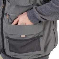 GILET De Pêche 500 Gris 13 GILET De Pêche 500 Gris -Pêche Produits Magasin gilet de peche 500 gris 4