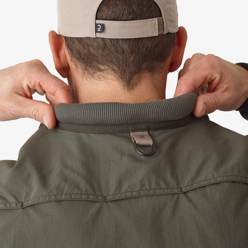 GILET De Pêche 500 Kaki 9 GILET De Pêche 500 Kaki – Image 9