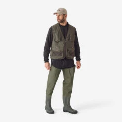 GILET De Pêche 500 Kaki 19 GILET De Pêche 500 Kaki -Pêche Produits Magasin gilet de peche 500 kaki 9