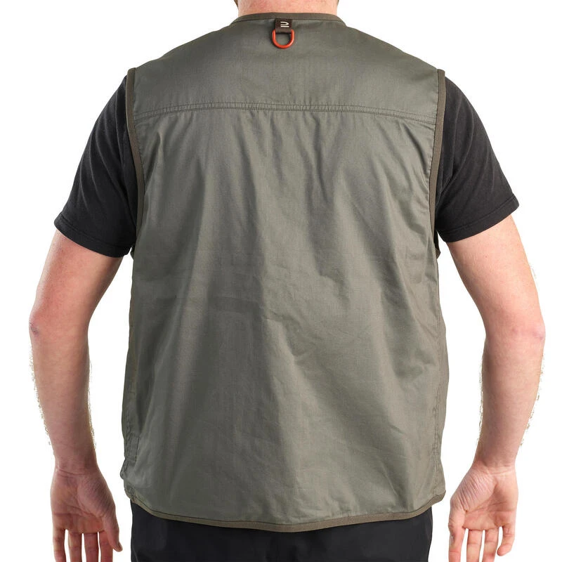 Gilet De Pêche - FV 100 Kaki 3 Gilet De Pêche - FV 100 Kaki – Image 3