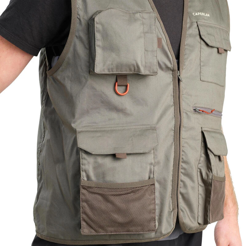 Gilet De Pêche - FV 100 Kaki 6 Gilet De Pêche - FV 100 Kaki – Image 6
