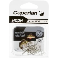 HAMEÇON TRIPLE PÊCHE HOOK TRIPLE NICKEL -Pêche Produits Magasin hamecon triple peche hook triple nickel 5