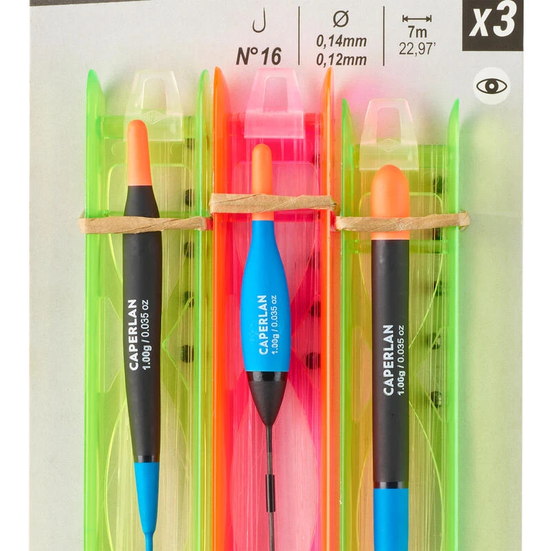 KIT 3 LIGNES MONTEES PF-RL100 POUR LA PECHE AU COUP EN CANAL. 2 KIT 3 LIGNES MONTEES PF-RL100 POUR LA PECHE AU COUP EN CANAL. – Image 2