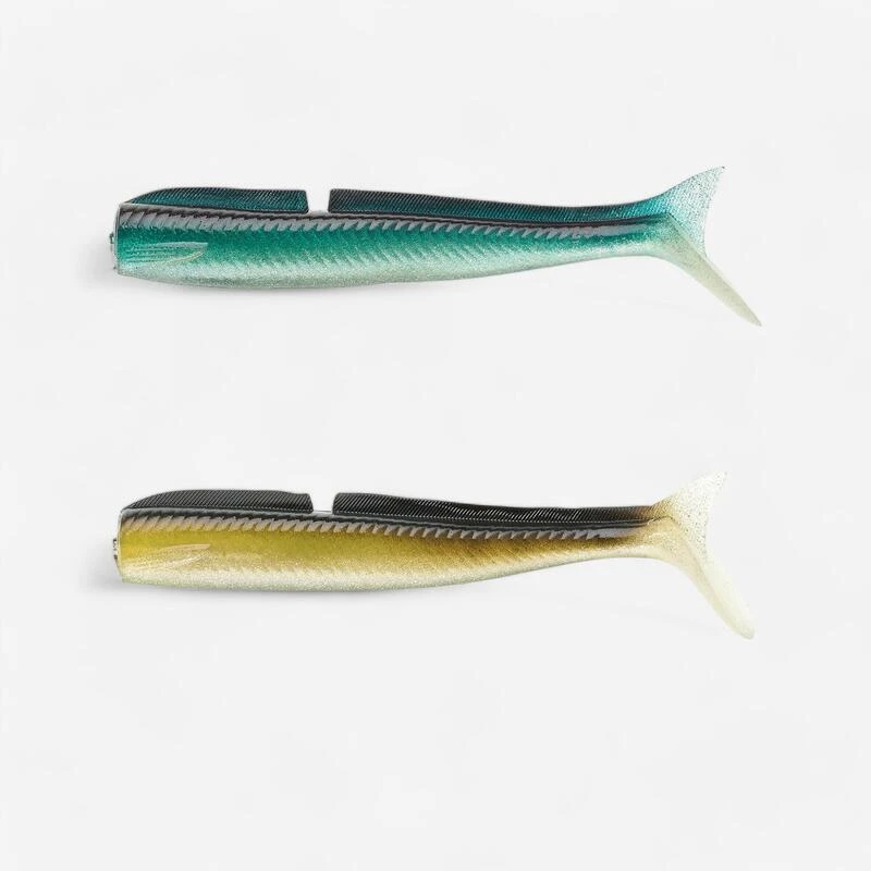 Leurre Souple Pêche En Mer Corps EELO 110 X2 1 Leurre Souple Pêche En Mer Corps EELO 110 X2