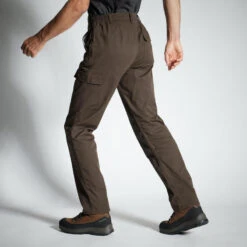 PANTALON CARGO RESISTANT STEPPE 300 MARRON -Pêche Produits Magasin pantalon cargo resistant steppe 300 marron 2