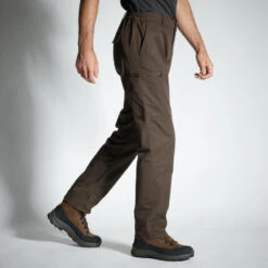 PANTALON CARGO RESISTANT STEPPE 300 MARRON -Pêche Produits Magasin pantalon cargo resistant steppe 300 marron 3