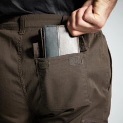 PANTALON CARGO RESISTANT STEPPE 300 MARRON -Pêche Produits Magasin pantalon cargo resistant steppe 300 marron 7