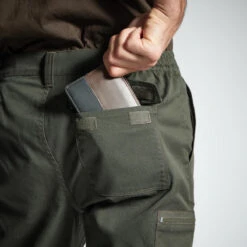 PANTALON CARGO RESISTANT STEPPE 300 VERT 15 PANTALON CARGO RESISTANT STEPPE 300 VERT -Pêche Produits Magasin pantalon cargo resistant steppe 300 vert 6