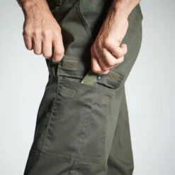 PANTALON CARGO RESISTANT STEPPE 300 VERT 16 PANTALON CARGO RESISTANT STEPPE 300 VERT -Pêche Produits Magasin pantalon cargo resistant steppe 300 vert 7