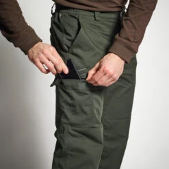 PANTALON CHASSE CHAUD VERT 100 14 PANTALON CHASSE CHAUD VERT 100 -Pêche Produits Magasin pantalon chasse chaud vert 100 6
