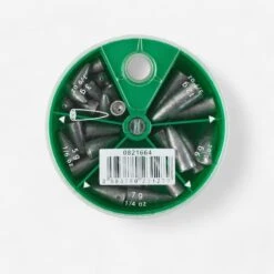 PÊCHE AUX LEURRES BOITE ASSORTIMENT PLOMBS MONTAGE TEXAN