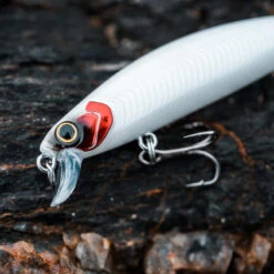 Poisson Nageur SAXTON 75 F TETE ROUGE Pêche Au Leurre En Mer -Pêche Produits Magasin poisson nageur saxton 75 f tete rouge peche au leurre en mer 2