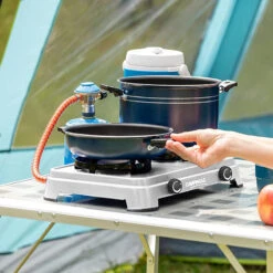 Campingaz Réchaud 2 Feux Camping Cook -Pêche Produits Magasin rechaud 2 feux camping cook 4