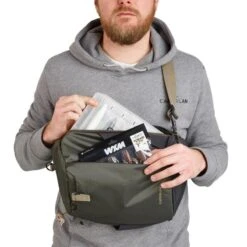 Sac à Bandoulière De Pêche 9L - Sling Bag 100 Kaki 14 Sac à Bandoulière De Pêche 9L - Sling Bag 100 Kaki -Pêche Produits Magasin sac a bandouliere de peche 9l sling bag 100 kaki 6