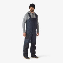 Salopette De Pêche Imperméable Chaude Homme - FO 500 TH Grise -Pêche Produits Magasin salopette de peche impermeable chaude homme fo 500 th grise 2