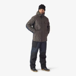 Salopette De Pêche Imperméable Chaude Homme - FO 500 TH Grise -Pêche Produits Magasin salopette de peche impermeable chaude homme fo 500 th grise 7