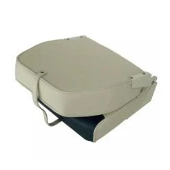 SIÈGE PILOTE REPLIABLE BICOLORE BLANC / NAVY -Pêche Produits Magasin siege pilote repliable bicolore blanc navy 3