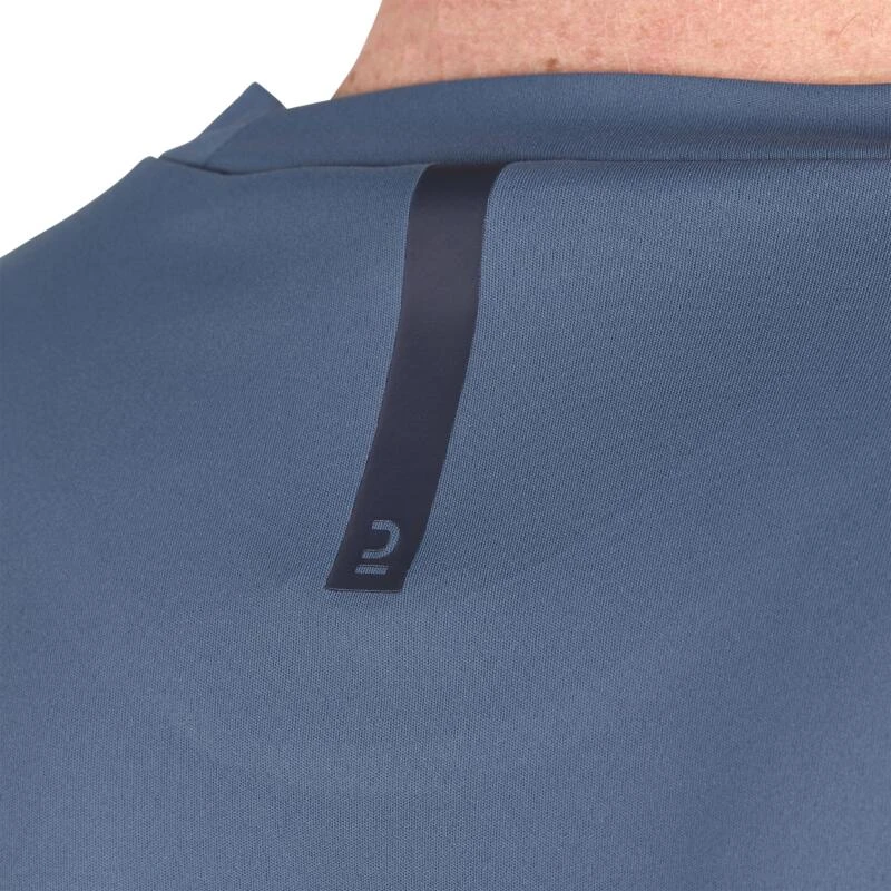 Tee-shirt De Pêche Anti-UV 500 Bleu 5 Tee-shirt De Pêche Anti-UV 500 Bleu – Image 5