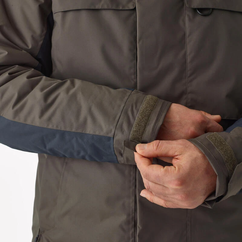 Veste De Pêche Imperméable Chaude Homme - FJ 500 TH Kaki 8 Veste De Pêche Imperméable Chaude Homme - FJ 500 TH Kaki – Image 8