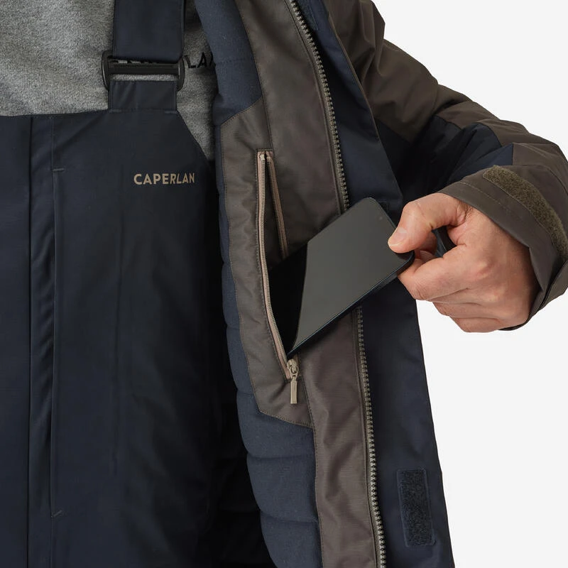 Veste De Pêche Imperméable Chaude Homme - FJ 500 TH Kaki 10 Veste De Pêche Imperméable Chaude Homme - FJ 500 TH Kaki – Image 10